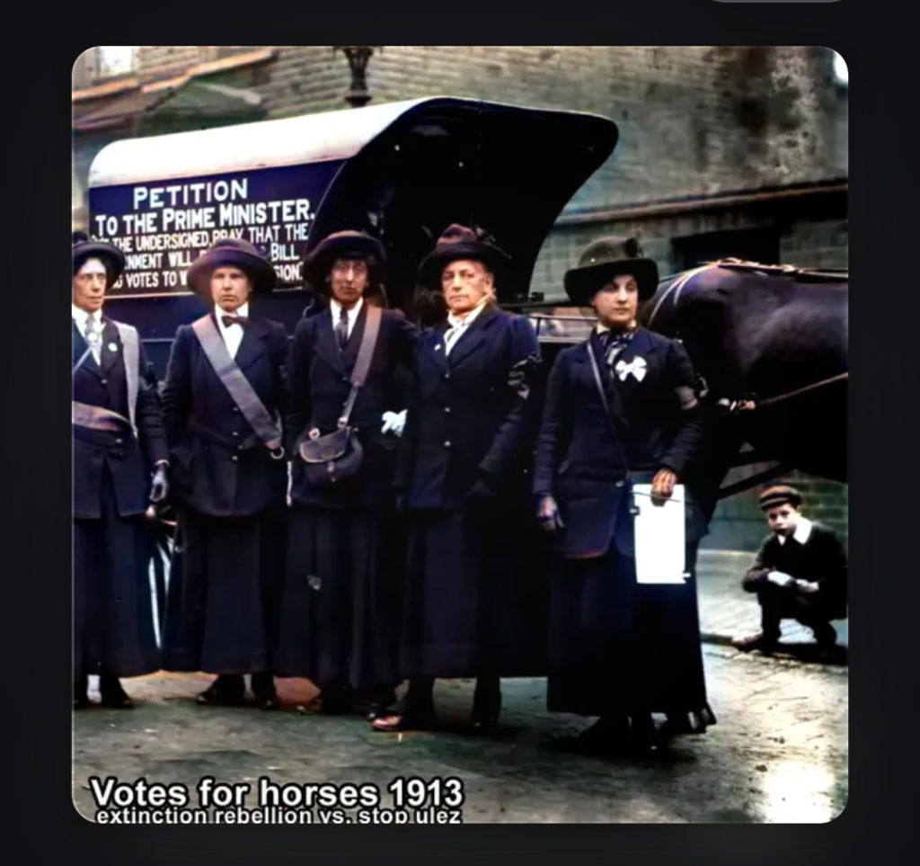 Suffragette rally