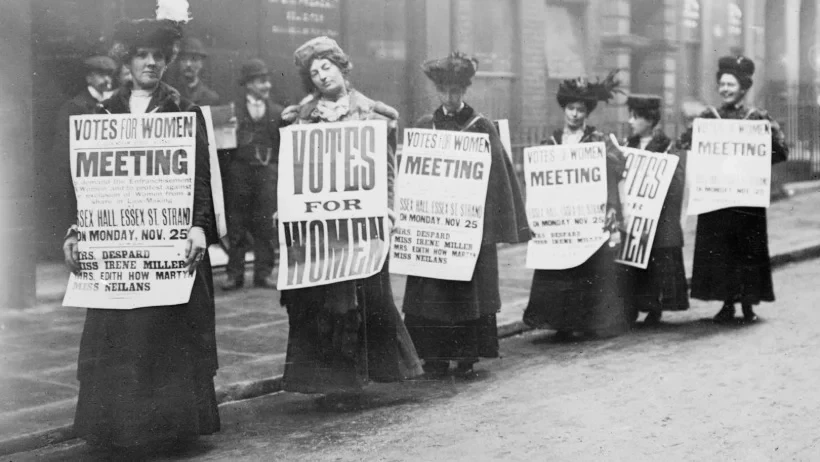 Women's Freedom League campaign vehicle